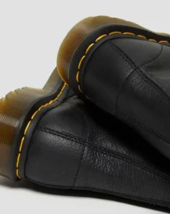 Korkeavartiset 1B99 Virginia Leather High -maiharit in Musta