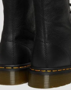 Korkeavartiset 1490 Virginia Leather High -maiharit in Musta