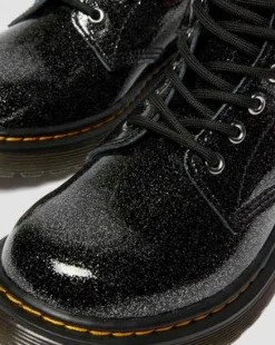 LASTEN 1460 GLITTER-KIILTONAHKAMAIHARIT in Musta & Hopea