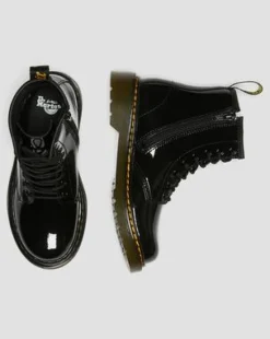Lasten 1460 Patent Lace Up -nauhamaiharit in Musta