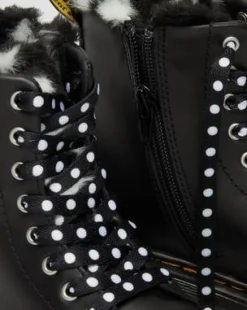 Lasten tekoturkisvuoratut 1460 Serena -nahkamaiharit in Musta
