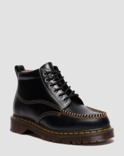 Lowell Chukka Moc Toe Leather -nilkkurit in Musta