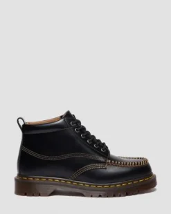 Lowell Chukka Moc Toe Leather -nilkkurit in Musta