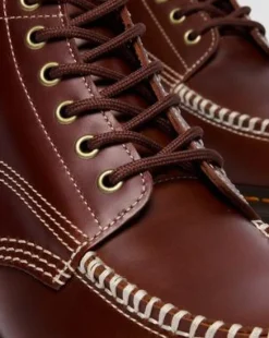 Lowell Chukka Moc Toe Leather -nilkkurit in Ruskea