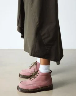Lowell Chukka Nubuck Moc Toe -nilkkurit in Dusty Rose Pink