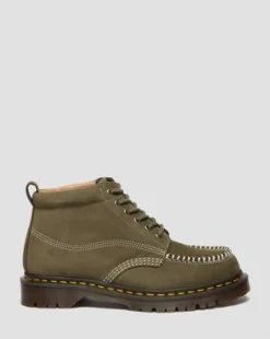 Lowell Chukka Nubuck Moc Toe -nilkkurit in Oliivi Vihreä