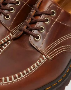 Lowell Leather Moc Toe -kengät in Butterscotch