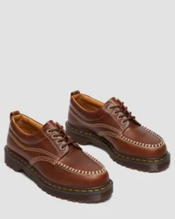 Lowell Leather Moc Toe -kengät in Butterscotch