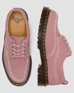 Lowell Nubuck Moc Toe -kengät in Dusty Rose Pink