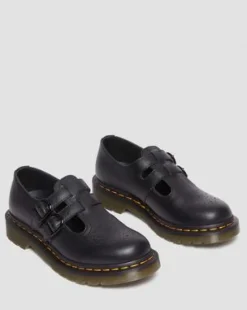 8065 Mary Jane Virginia Leather -kengät in Musta