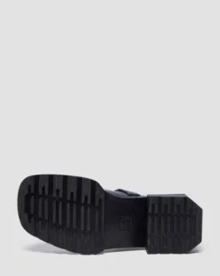 Maybole Leather Square Toe Mary Jane -kengät in Musta