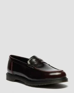 Mayfare Rub Off Leather -loaferit in Kirsikanpunainen