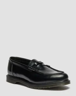 Mayfare Smooth Leather -loaferit in Musta