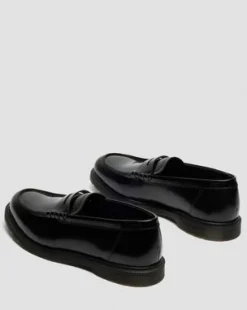 Mayfare Smooth Leather -loaferit in Musta