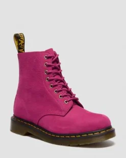 1460 MILLED NUBUCK LACE UP -MAIHARIT in Vaaleanpunainen