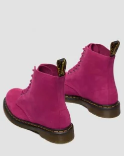 1460 MILLED NUBUCK LACE UP -MAIHARIT in Vaaleanpunainen