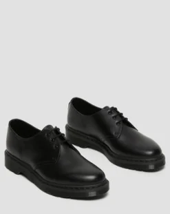 1461 Mono Smooth Leather Oxford -kengät in Musta