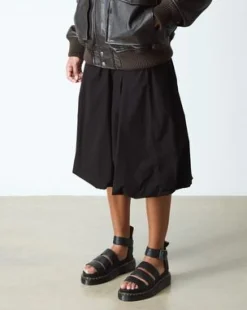 Nahkaiset Clarissa II Quad Milled Nappa Platform -sandaalit in Musta