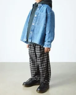 Nahkaiset Junior 1461 Softy T -kengät in Musta