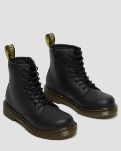 Nahkaiset Junior 1460 Softy T Lace Up -maiharit in Musta
