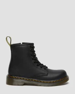 Nahkaiset Junior 1460 Softy T Lace Up -maiharit in Musta