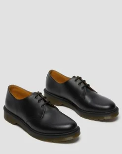 1461 Narrow Plain Welt Smooth Leather Oxford -kengät in Musta