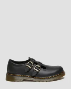 Nuorten 8065 Softy T Leather Mary Jane -kengät in Musta