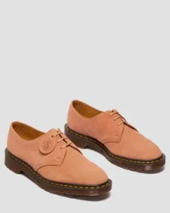 Nupukkinahkaiset 1461 Made in England -nahkakengät in Vaaleanpunainen