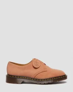 Nupukkinahkaiset 1461 Made in England -nahkakengät in Vaaleanpunainen