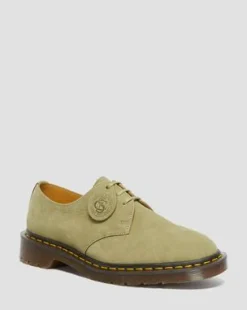Nupukkinahkaiset 1461 Made in England -nahkakengät in Vihreä