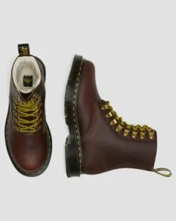 1460 Pascal Dm Wintergrip -Nahkanilkkurit in Ruskea