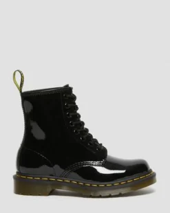 1460 Patent Leather Lace Up -maiharit in Musta
