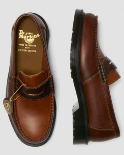 Penton Classic Calf Leather -loaferit in Ruskea