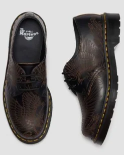 1461 Phoenix Vintage Smooth -nahka in Musta