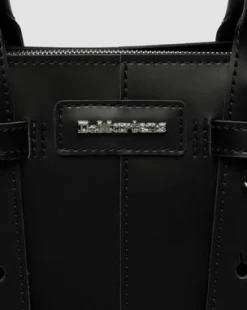 Pieni nahkainen Tote Bag in Musta