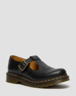 Polley Smooth Leather Mary Jane -kengät in Musta