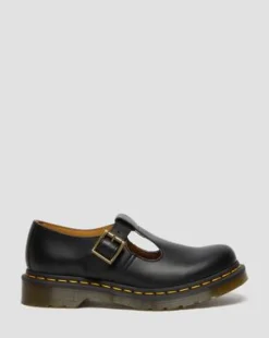 Polley Smooth Leather Mary Jane -kengät in Musta