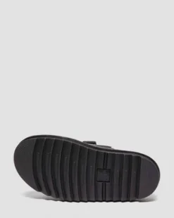 Raine Slide Athena Leather -sandaalit in Musta
