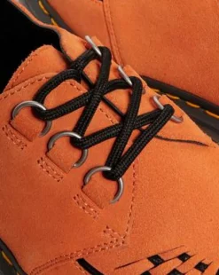 Ramsey Woven Suede Creepers in Oranssi