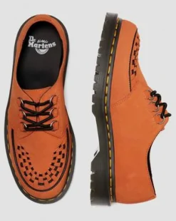 Ramsey Woven Suede Creepers in Oranssi