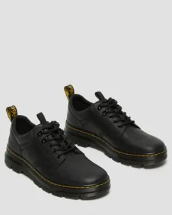 Reeder Wyoming Leather Utility -kengät in Musta