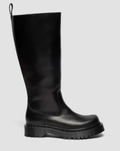 Rejena Hi Old Harness Leather -saappaat in Musta