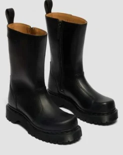 Rejena Old Harness Leather -sappaat in Musta