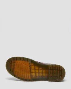 1460 Smooth Leather Lace Up -maiharit in Kirsikanpunainen