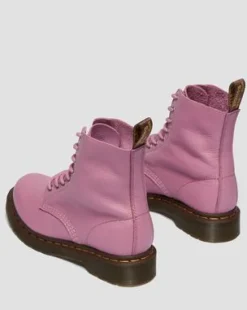 1460 Soft Leather -maiharit in Dusty Rose Pink