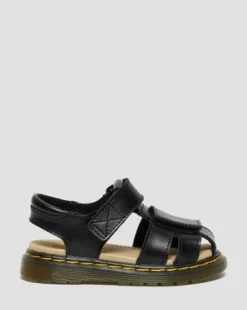 Taaperoiden Moby II Leather Strap Velcro -sandaalit in Musta