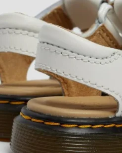 Taaperoiden Moby II Leather Strap Velcro -sandaalit in Valkoinen