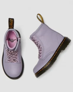 Taaperoiden 1460 Virginia Leather Lace Up -maiharit in Laventeli