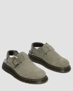 Tekoturkisvuoratut Jorge II Faux Fur -lipokkaat in Nickel Grey