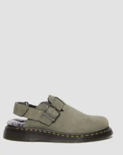 Tekoturkisvuoratut Jorge II Faux Fur -lipokkaat in Nickel Grey
